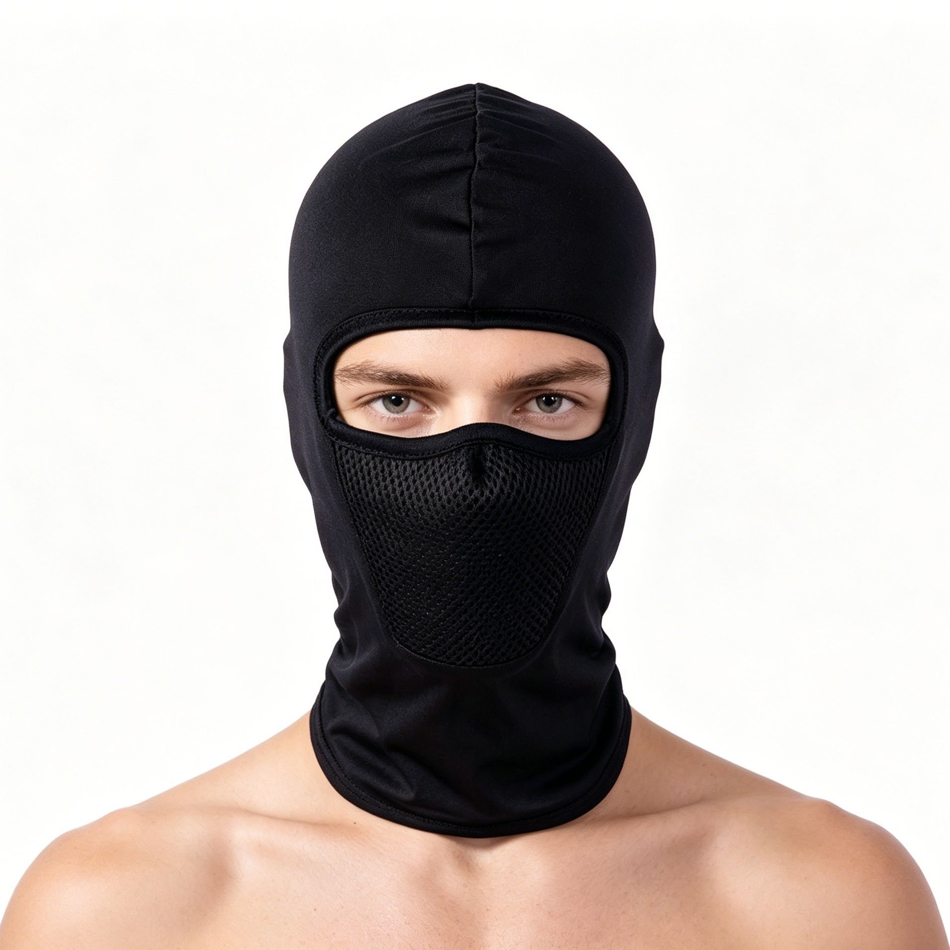 Máscara de ciclismo transpirable con protección UV