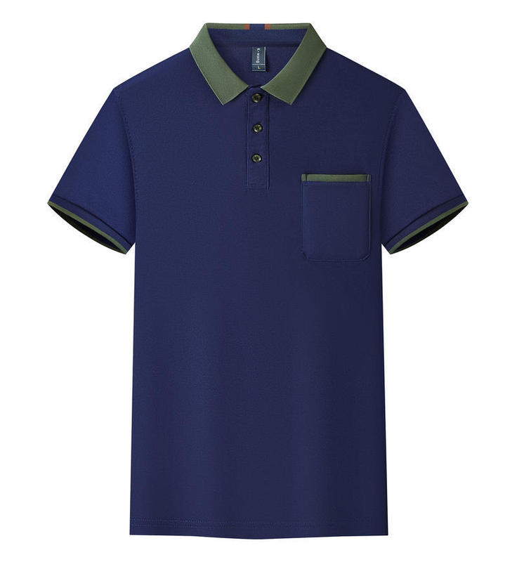 拼色翻领文化衫衫工作服定制polo衫餐饮工作服定制印logo印字图芳|undefined