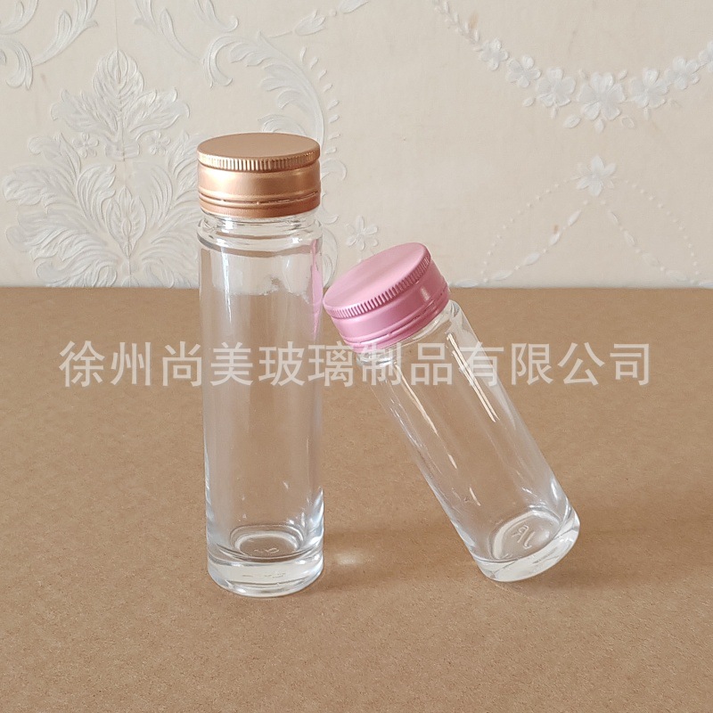 批发鲜炖燕窝瓶带盖耐高温可蒸煮燕窝玻璃分装瓶密封罐鹿茸粉空瓶