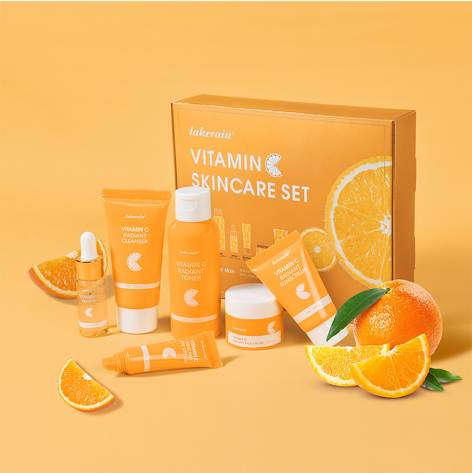 lakerain Vitamin C Skin Care Set - Refreshing Skin Care Facial Set undefined