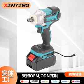 外贸350N多功能电动扳手跨境大功率冲击锂电扳手汽修风炮起子机
