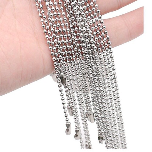 European and American New Products Titanium Steel Couple Pendant Fresh Creative ECG Night Light Necklace Stainless Steel Jewelry Wholesale