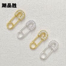 �߱�ɫ14K�����������i���ˮ��diy�����Ƭ����朴����������