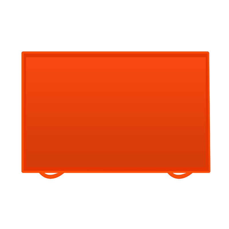 36 인치 휴대용 오렌지 90.5*54.5*2.5cm 1100g