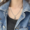 personality Hip hop Sweater sweater chain originality lovely rabbit Pendant Necklace temperament fashion Street beat Necklace