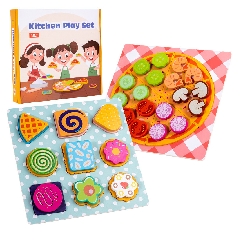 Fabricante mayorista de madera alfabeto digital forma cognición mano agarrar tablero infantil juegos de puzzle puzzle image 9