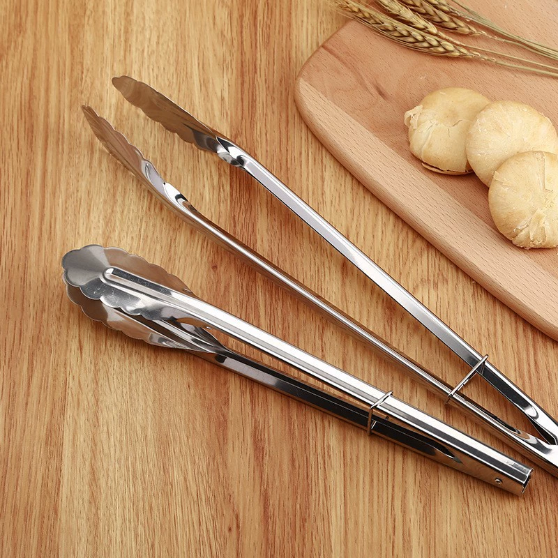 Заводская кухня Барбекю анти-горячий зажим утолщение из нержавеющей стали для барбекю