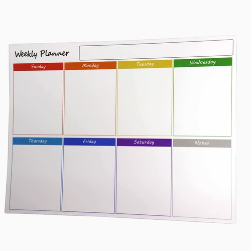Magnetic refrigerator magnets erasable magnetic blackboard home office magnetic dry erase board set magnet PET soft whiteboard
