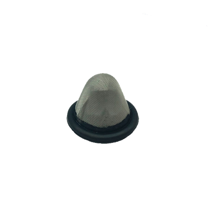 6分帽型蘑菇型漏斗型塑料一体成型不锈钢过滤网硅胶空气净化器