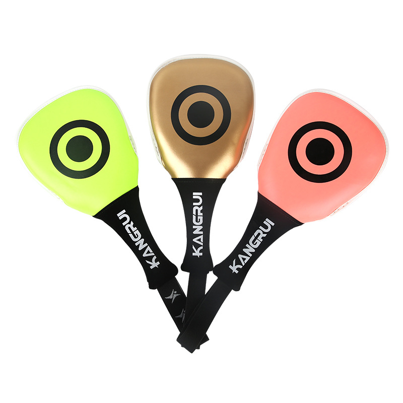 Taekwondo equipo de entrenamiento de objetivo de pie objetivo de boxeo mano target Foot Board Sanda adultos niños kick target pollo pierna objetivo doble hoja