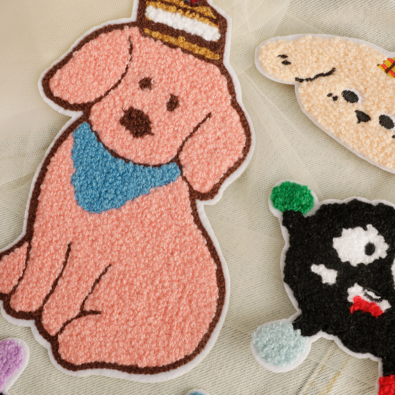 刺繍の表の標識のバッジのタオルはかわいい動物の刺繍を刺繍して服の帽子のアクセサリを貼ってパッチの布を飾ります。|undefined