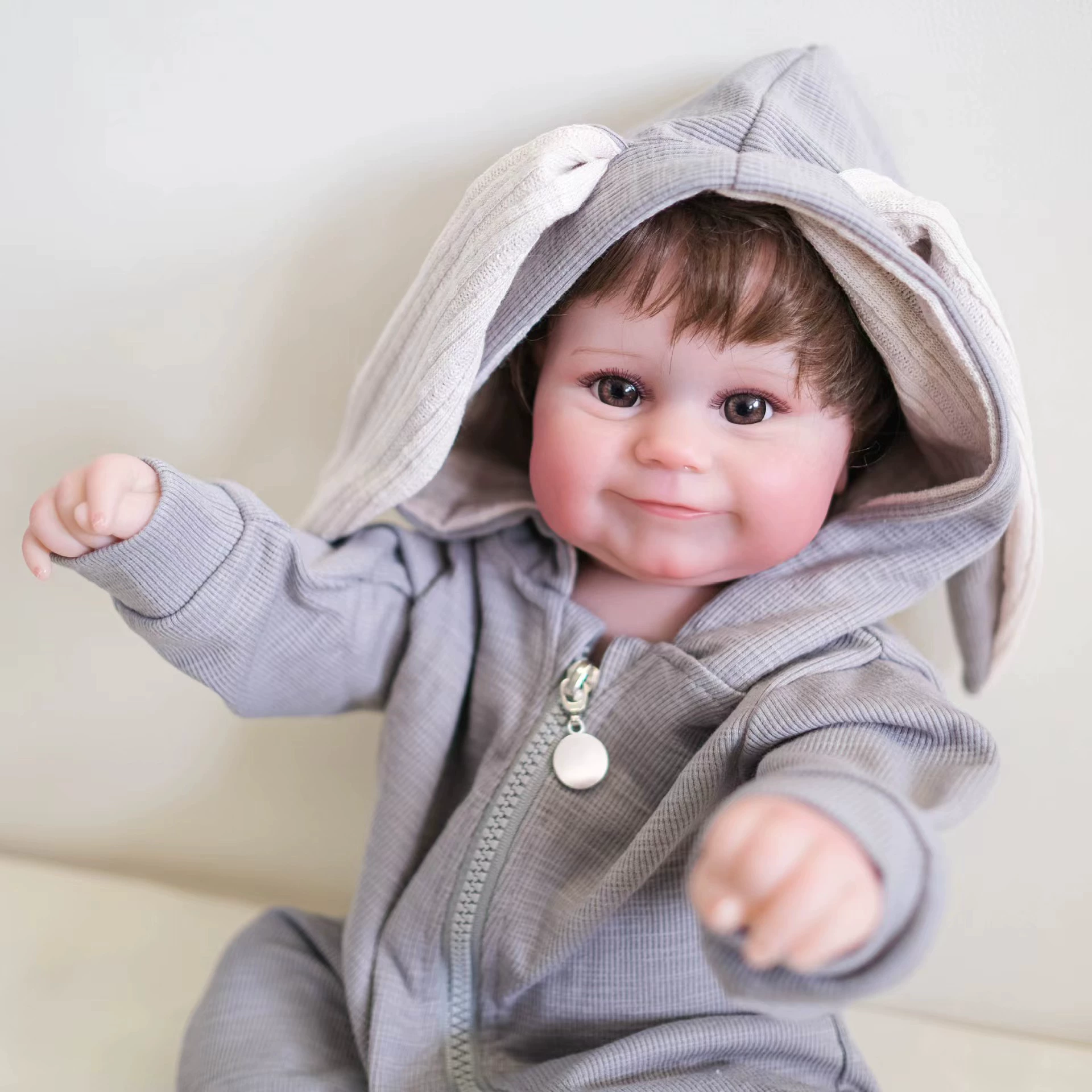 Реалистичная кукла-реборн OtardDolls, 50 см, можно стирать