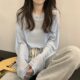 Sunscreen Shirt Long-sleeved Thin Girl's Simple Loose T-shirt Women's Summer Micro-transparent Base Shirt Niche Chic Top Trendy