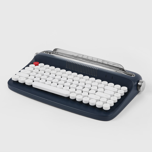 actto Bluetooth wireless office typewriter feel keyboard tablet computer fashion retro round keycap English model