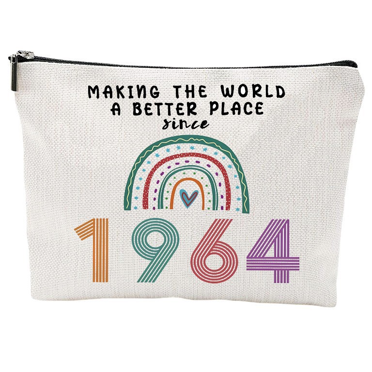 Transfronterizos Amazon bolsas de lavado bolsas de maquillaje damas bolsas de maquillaje diseño de cumpleaños bolsas de almacenamiento bolsas de cremallera al por mayor