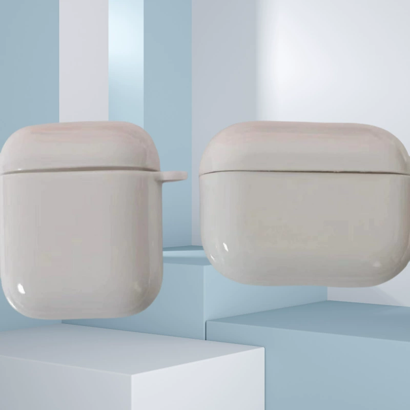 Глянцевый разноцветный защитный чехол для AirPods Pro Apple Bluetooth, чехол для AirPods2/3 поколения