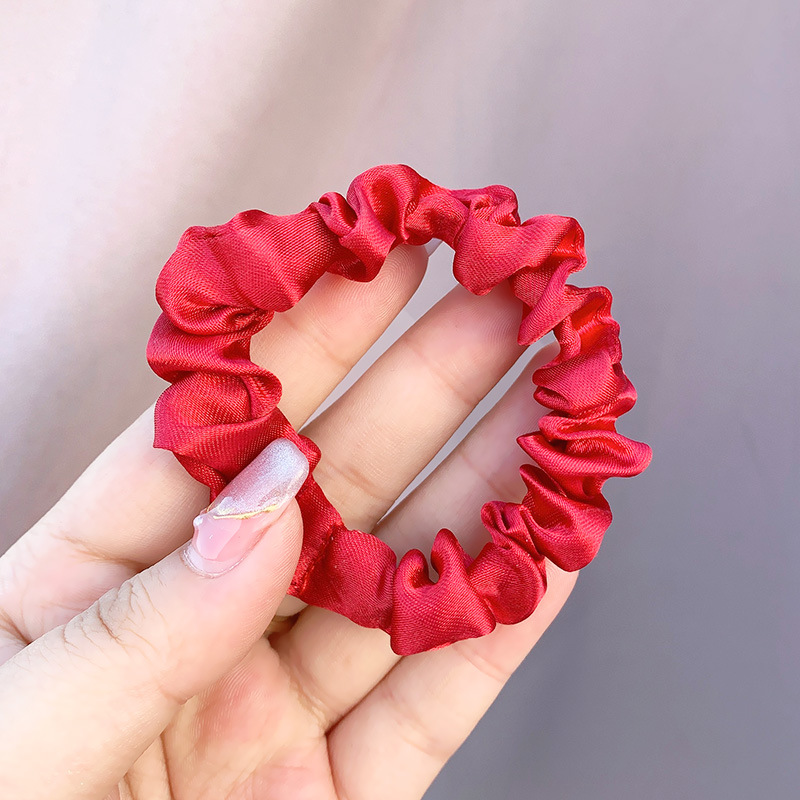 Simple Fashion Mulberry Silk Hair Scrunchies display picture 8