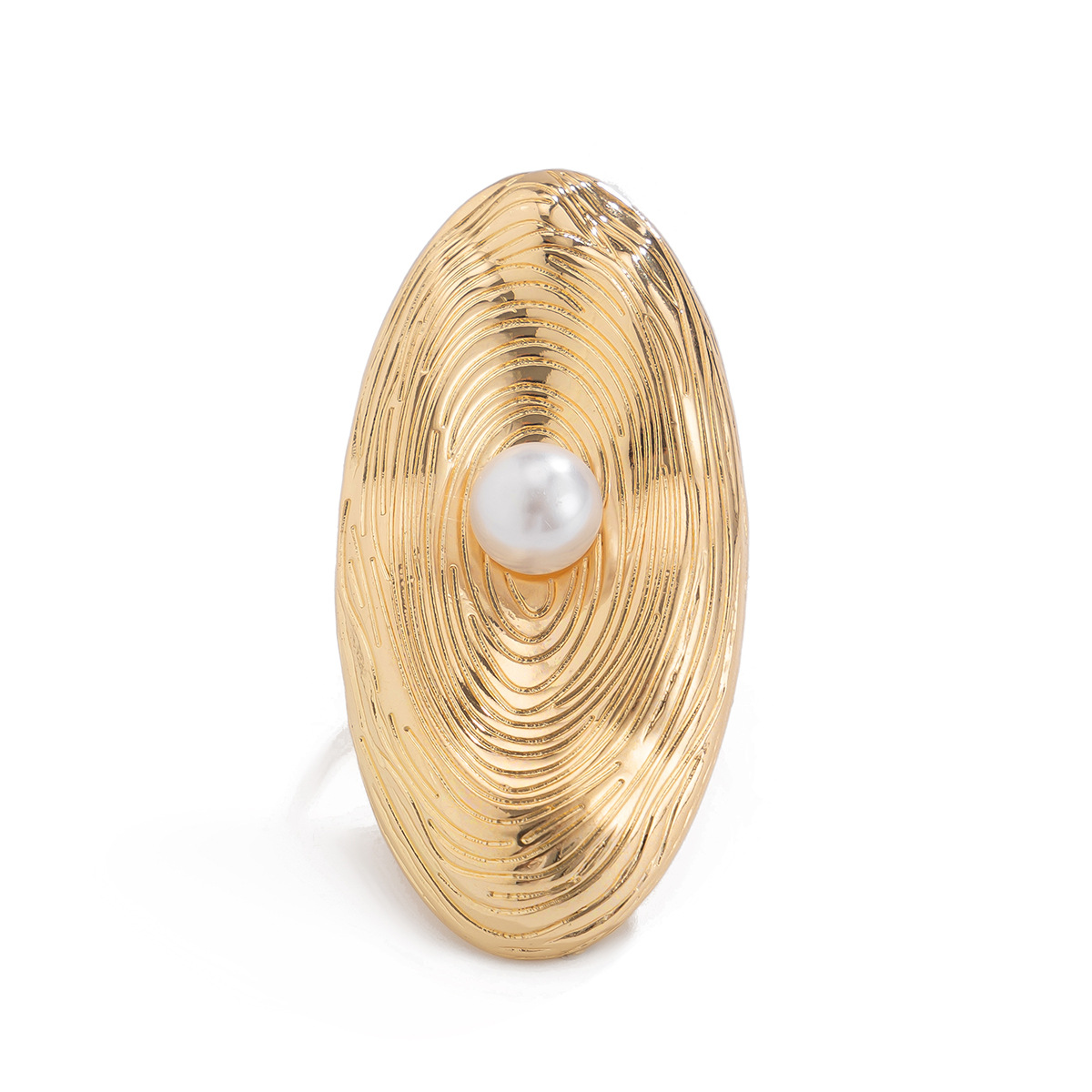 20g Weight Artificial Pearls Inlay Material Open Rings Classification 1 Piece Quantity Banquet, Travel, Selfie Occasion Alloy Material Leaf Pattern Women's Gender Plating Design Elegant, Lady, Simple Style Style Elegant Lady Simple Style Leaf Alloy Plating Imitation Pearl Women's Open Rings 23