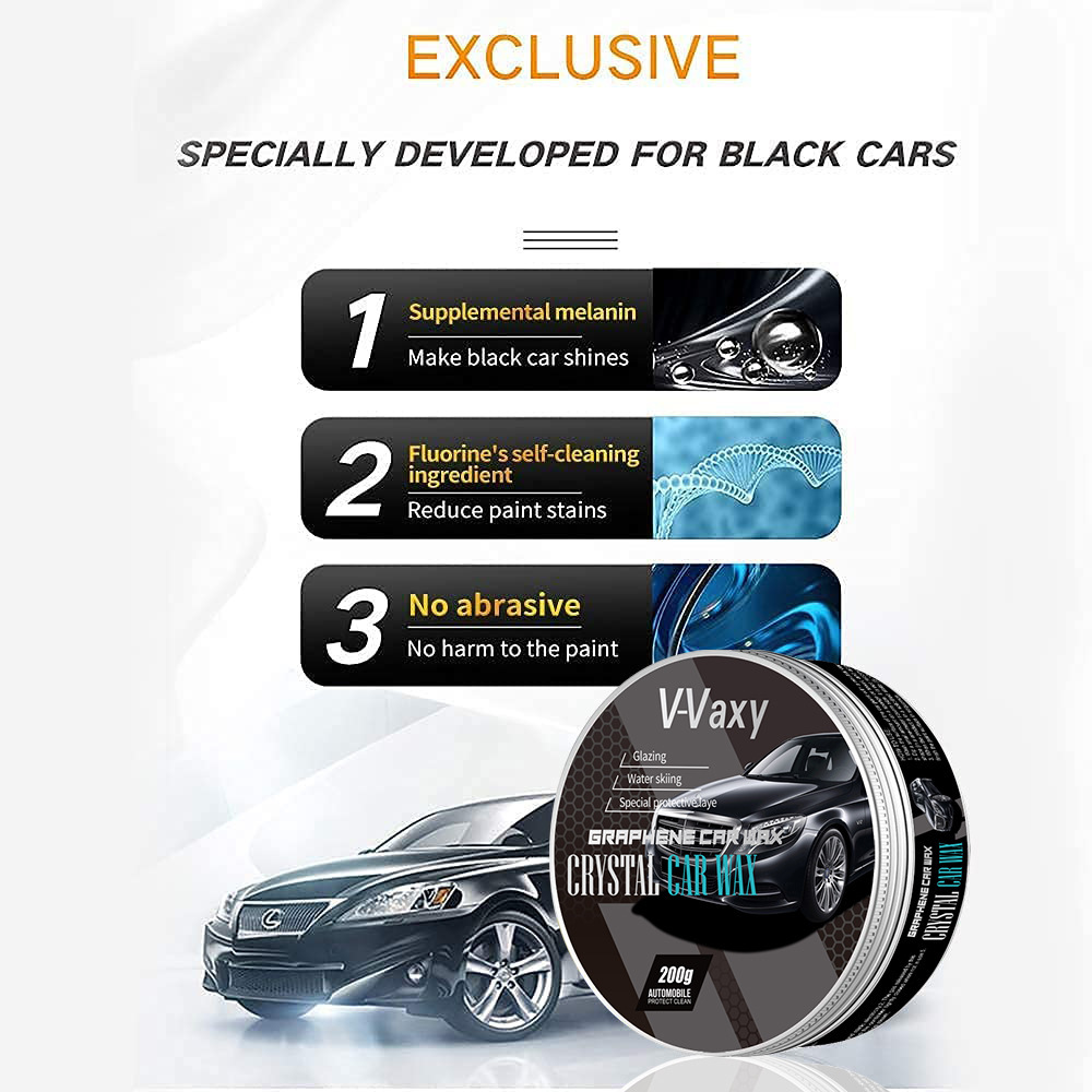 Car Crystal Wax Solid Car Wax Foreign Trade Specializes in All Models Universal Brazilian Palm Wax Car Wax Manufacturer Wholesale