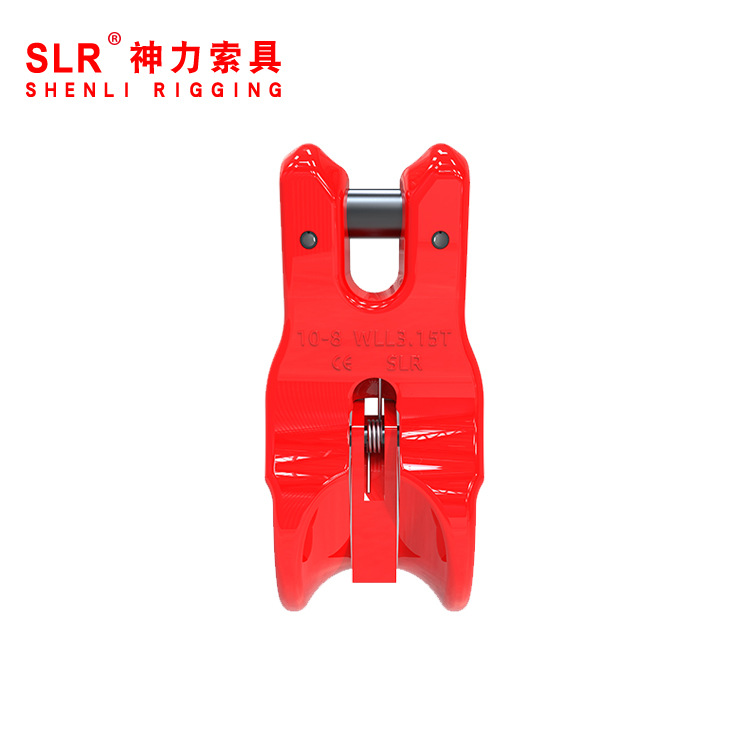 80级带挡销起重链条调节器 羊角连接扣 链条长度调节器 吊具索具