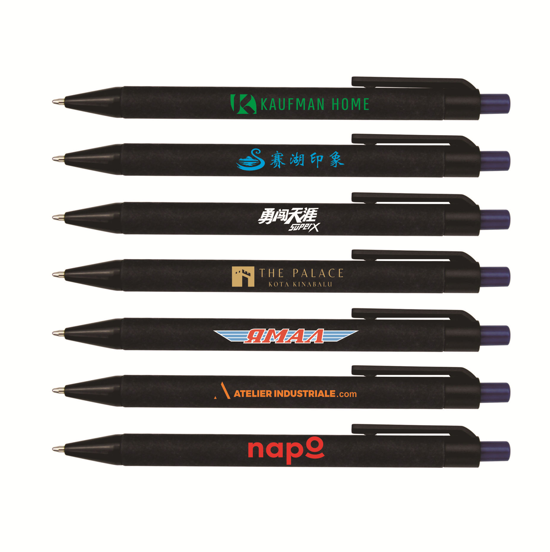 Nuevo hotel bolígrafo suministro de papel bolígrafo regalo publicidad ecológica imprimible LOGO comercial