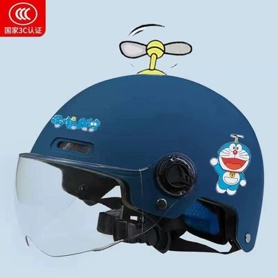 Motosiklet kaskı (dəbilqə), in all seasons by elementary and middle schoo - 3c-childrens-diy-navy-blue-yellow-windmill-transparent-one-size-fits-all