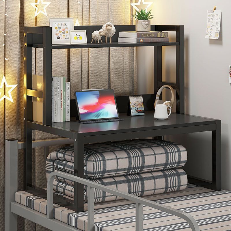 Bed Bedside Storage Rack Bay Window Notebook Table Steel Frame Dormitory Artifact Desk College Student Computer Table