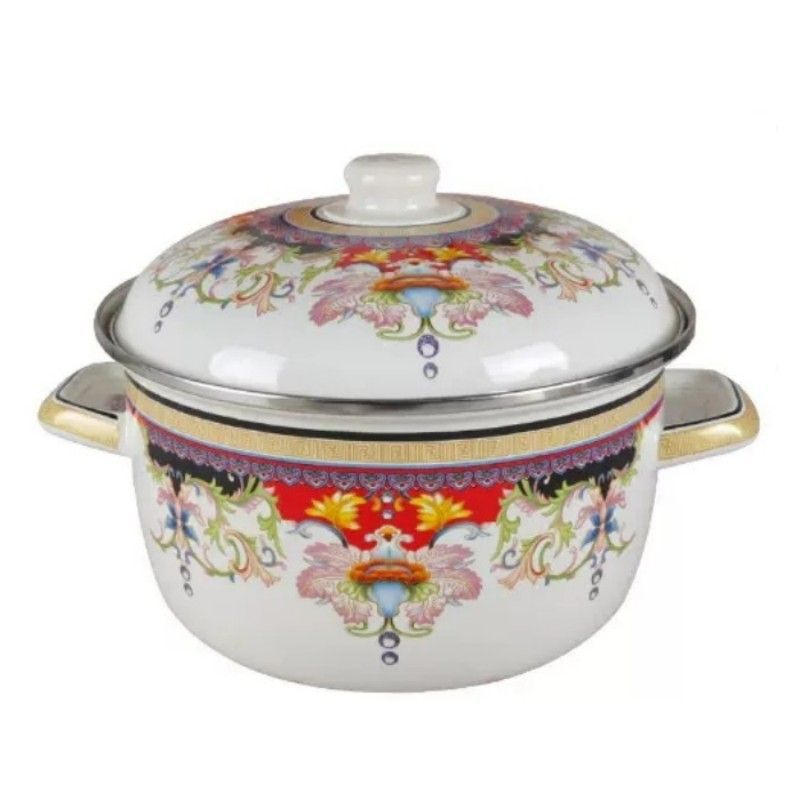 espesamiento de tres piezas de conjunto de cocina de dos orejas de cocina de cocción de cocina