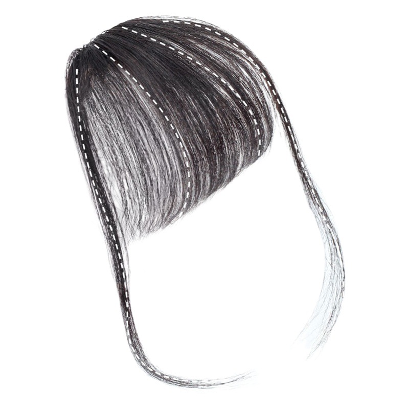 Direct Supply Air Bangs Wig Summer Lightweight False Bangs Natural Preface Invisible Traceless Air Bangs Wig Pieces