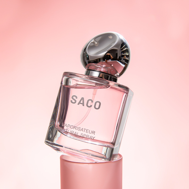 SACO para toda la vida rosa diamante perfumes damas perfumes duraderos vibrantes estudiantes perfumes vietnamitas al por mayor 50ml