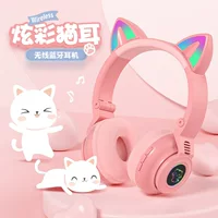 Мультяшные удлиненные наушники Bluetooth
