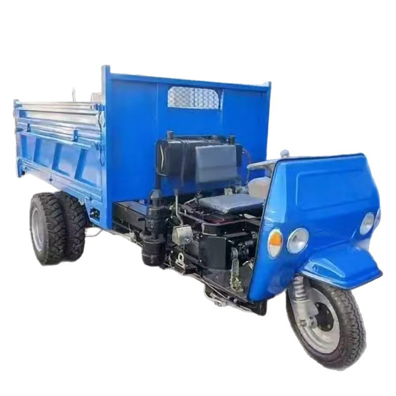 Triciclo diesel sitio de construcción de ingeniería agrícola camión volquete de hormigón cultivo escalada de montaña viento cinco impuestos