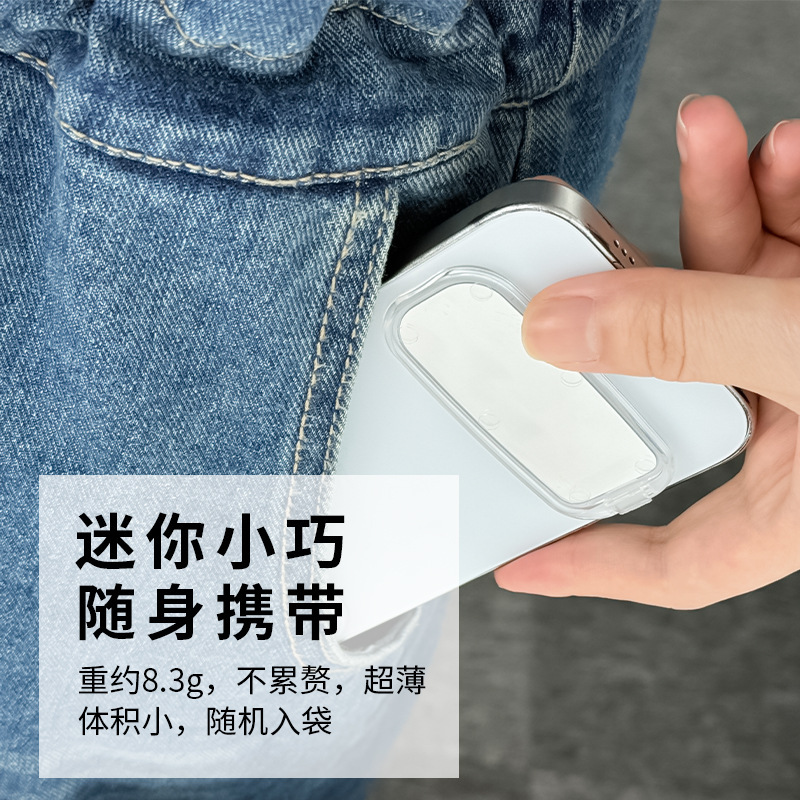 便携式手机背贴镜子支架自带镜面懒人桌面直播折叠亚克力手机支架|undefined
