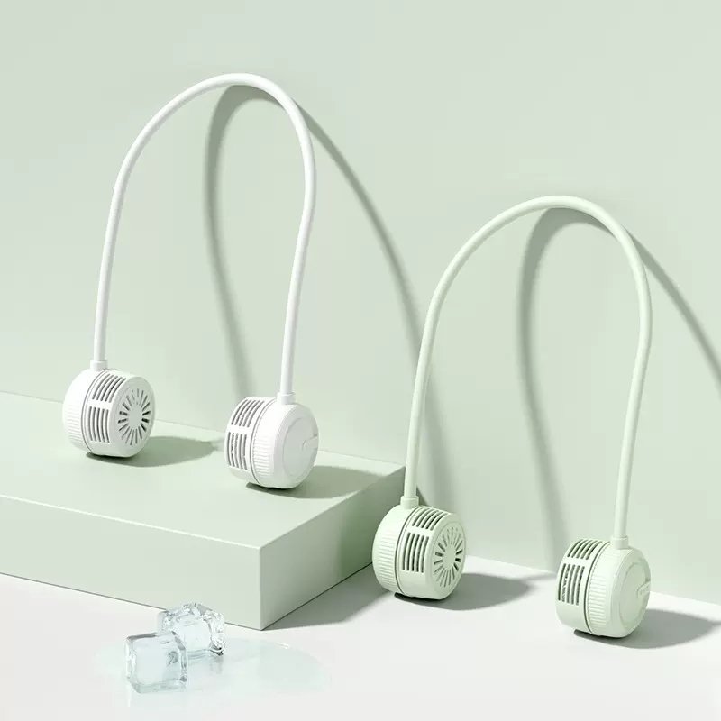 Z 挂脖风扇 可静音便携迷你一件代发充电360度旋转风