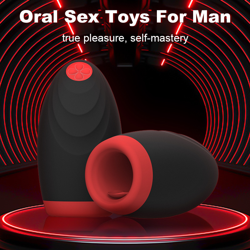 Fully Automatic Exercise Device Penis Sleeve, Erotic Toy with Vibrating Massage&mdash;Enhances Sensitivity of the Glans, Training Aid for Men