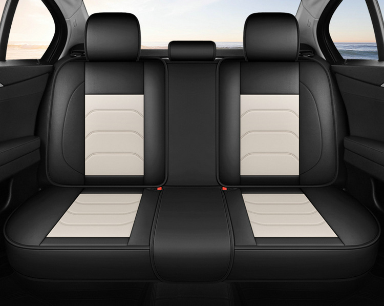 2025 Full Car Five-Seater Four-Season Universal Car Seat Cushion Full Surround Cushion Cover Leather Seat Cover Full Wrap Seat Cushion New Model