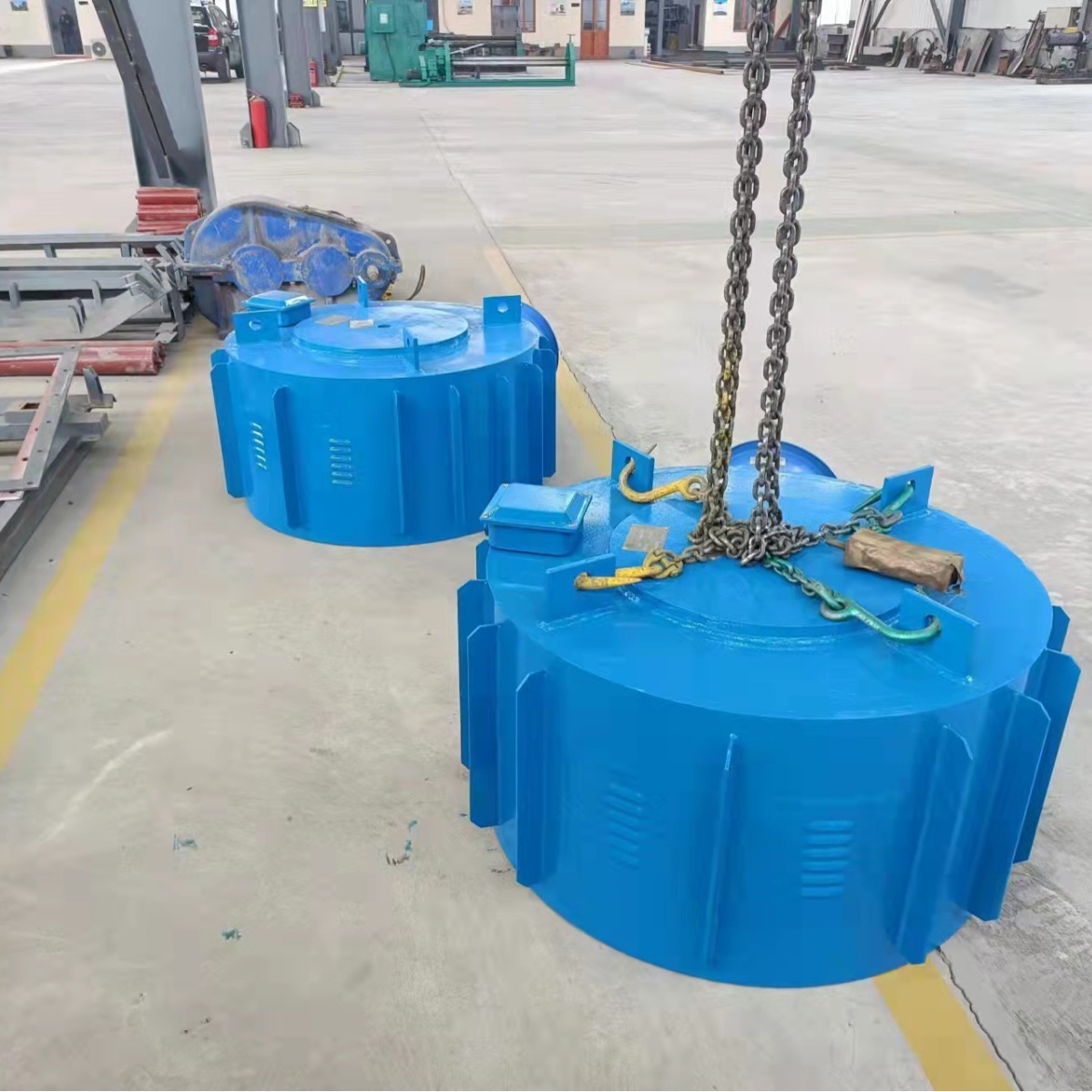 电磁风冷悬挂除铁器 RCDA系列风冷式电磁除铁器 悬挂式自卸除铁器