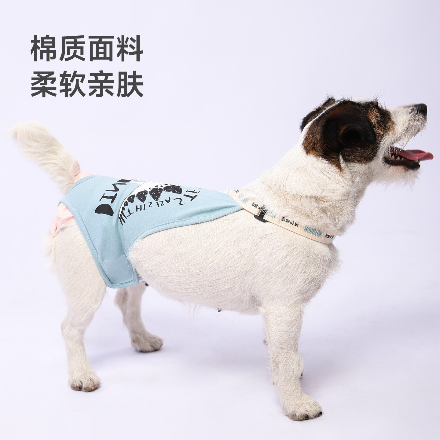 Pantalones para perros, toallas menstruales, pantalones estro para mascotas, pantalones de algodón anti-acoso de Teddy image 4