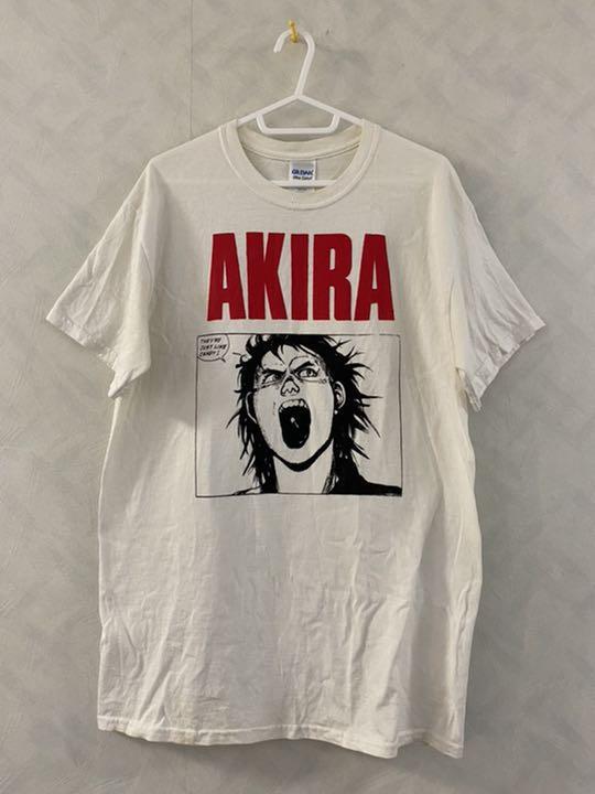 1988年アキーラAKIRAアニメ連名日系レトロ潮牌ヴィンテージ男性綿ゆるいtシャツ