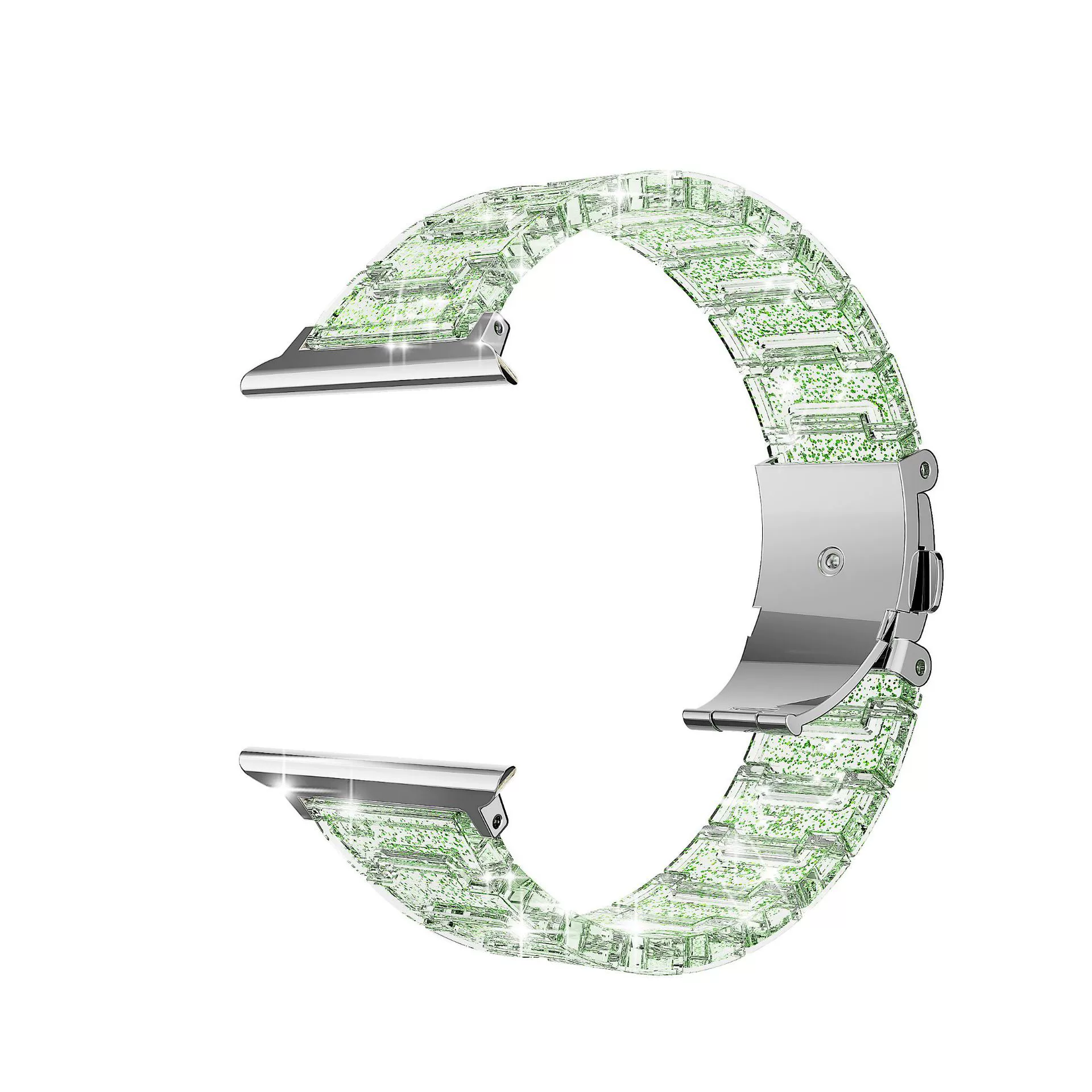Apple, transparent watch strap
