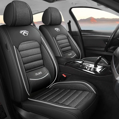 Car Seat Cushion, Full Leather, Fully Enclosed Seat Cushion, New Model Car Seat Cover, Seat Cushion Manufacturer Wholesale, Universal for All Seasons, Single Piece