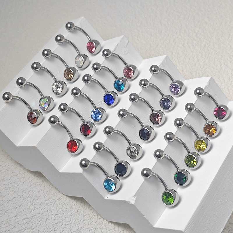 Трансграничные производители 30 цветов из нержавеющей стали прессование пупка