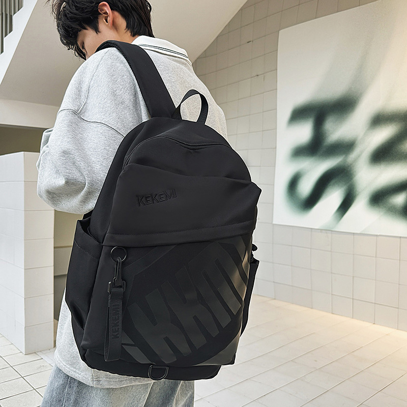 Mochila escolar, bolsa para estudiantes de secundaria y preparatoria, gran capacidad, resistente al desgaste, estilo urbano simple, gran capacidad, resistente al desgaste, doble hombro de viaje