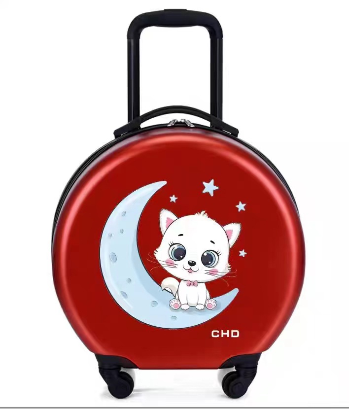 2024 nuevo semicircular caja de moda infantil se puede imprimir logotipo caja de viaje universal caja de regalo al por mayor