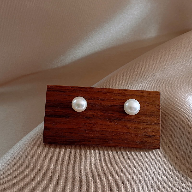 Simple Style Geometric Copper Plating Ear Studs 1 Pair