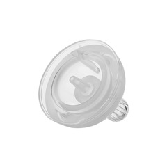 Baby Pibate wide-mouth silicone integrated pacifier 73240