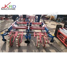 四行平土铺膜打孔播种一体机农用田地种植覆膜机大棚播种覆土机