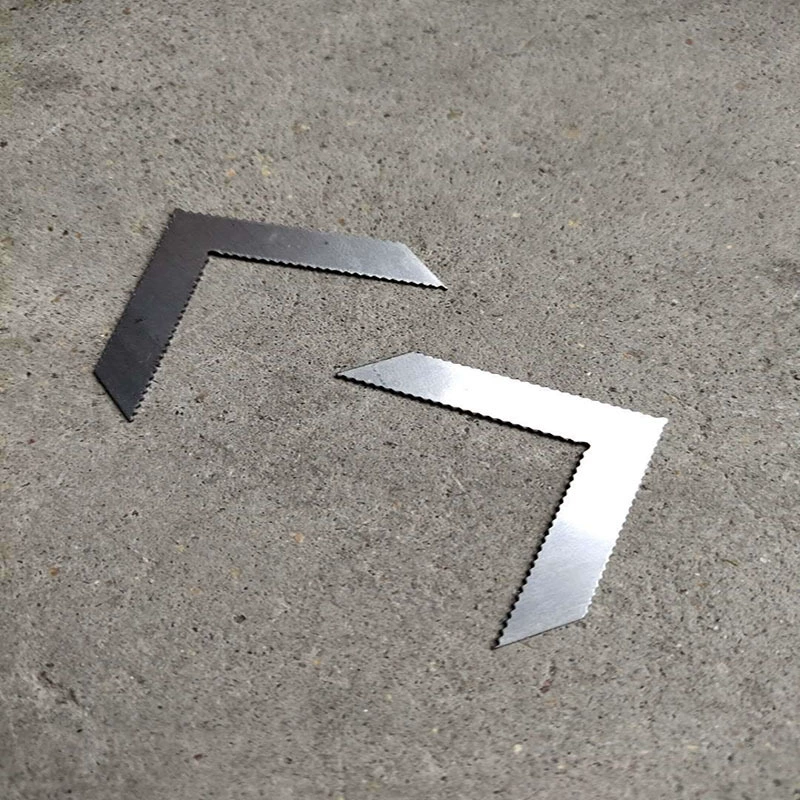 Угловая зазубренная железная пластина Yinyang Угловая рубанка Съемная лезвие Yinyang Угловая лезвие Yangyang Угловая плоская рубанка Специальная