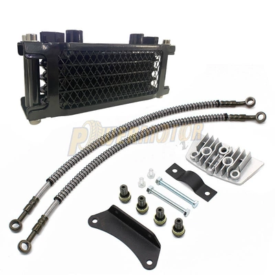 Soyutma sisteminin digər hissələri beach car cooling oil cooling - black-l-bracket-small-side-cover