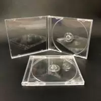 CD/DVD Jewel Case (PP) Transparent, Single-Disc Slim Box, Factory Direct, Customizable